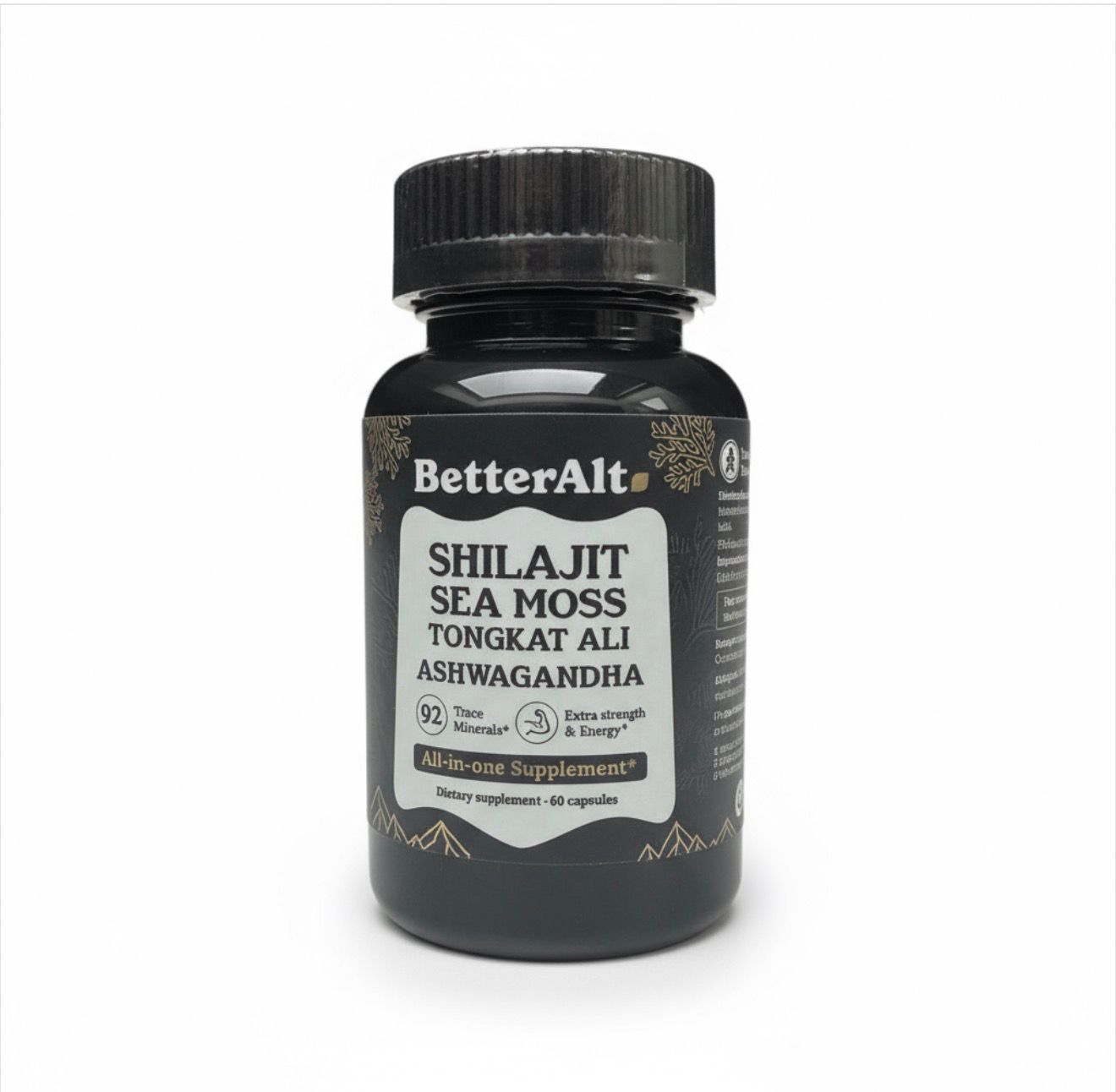 Shilajit Betteralt 92 Minerales