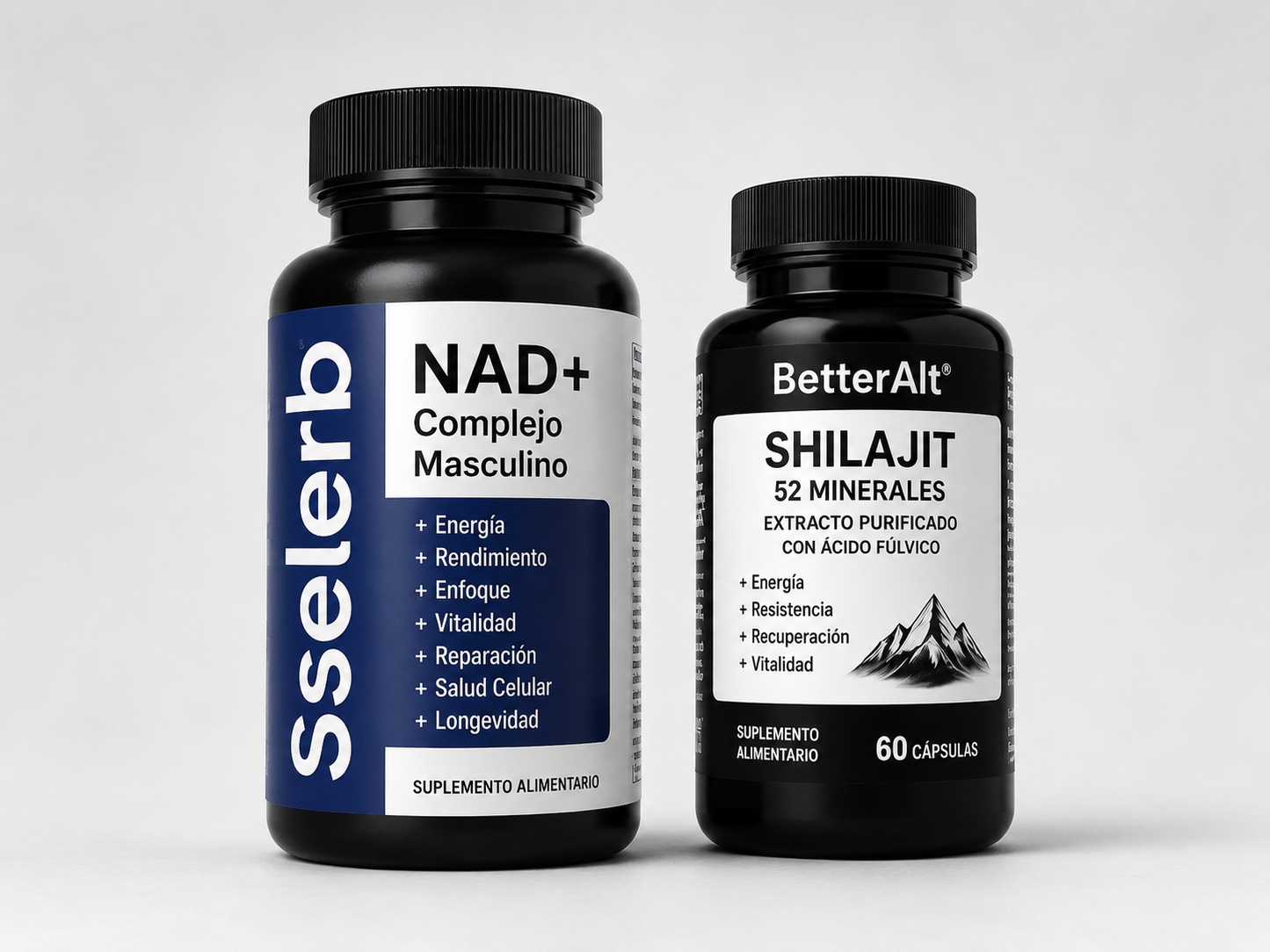 Selerb Nad+ Men´s complex. 60 cáp. | Vitalidad Masculina