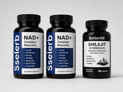 Selerb Nad+ Men´s complex. 60 cáp. | Vitalidad Masculina