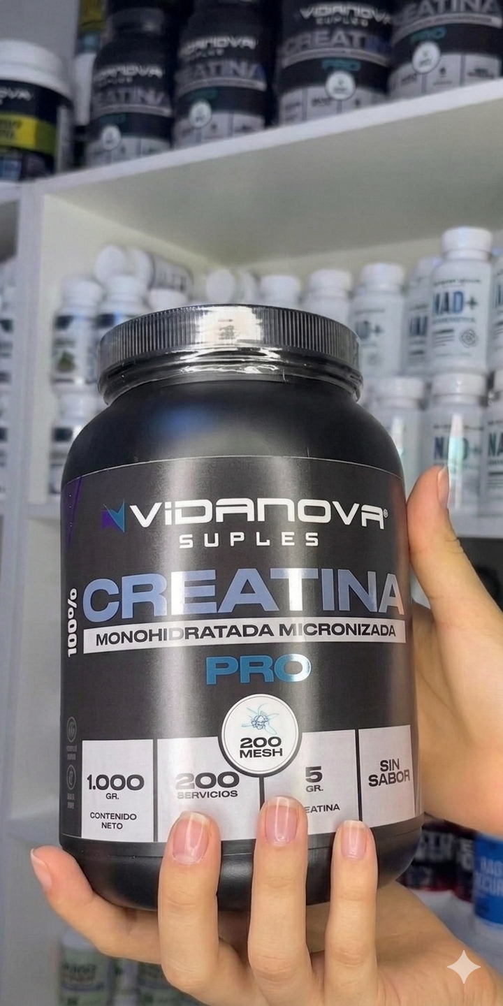 Creatina Monohidratada Micronizada 1Kg.