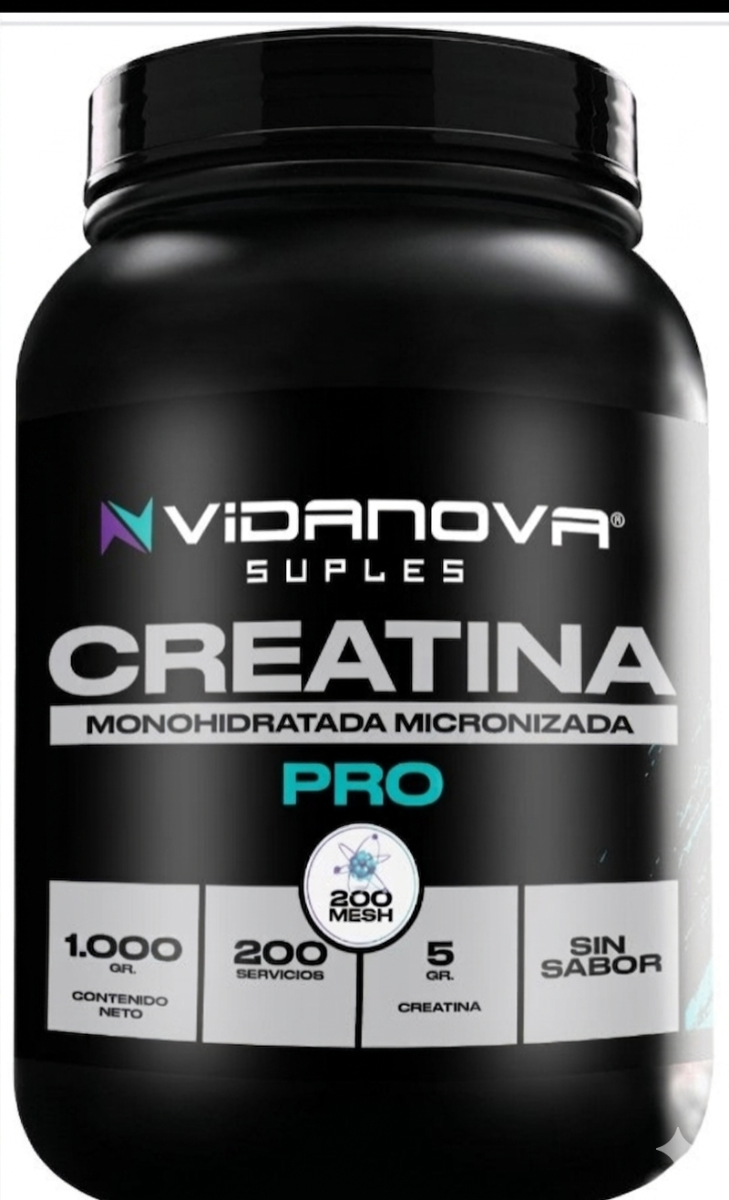 Creatina Monohidratada Micronizada 1Kg.