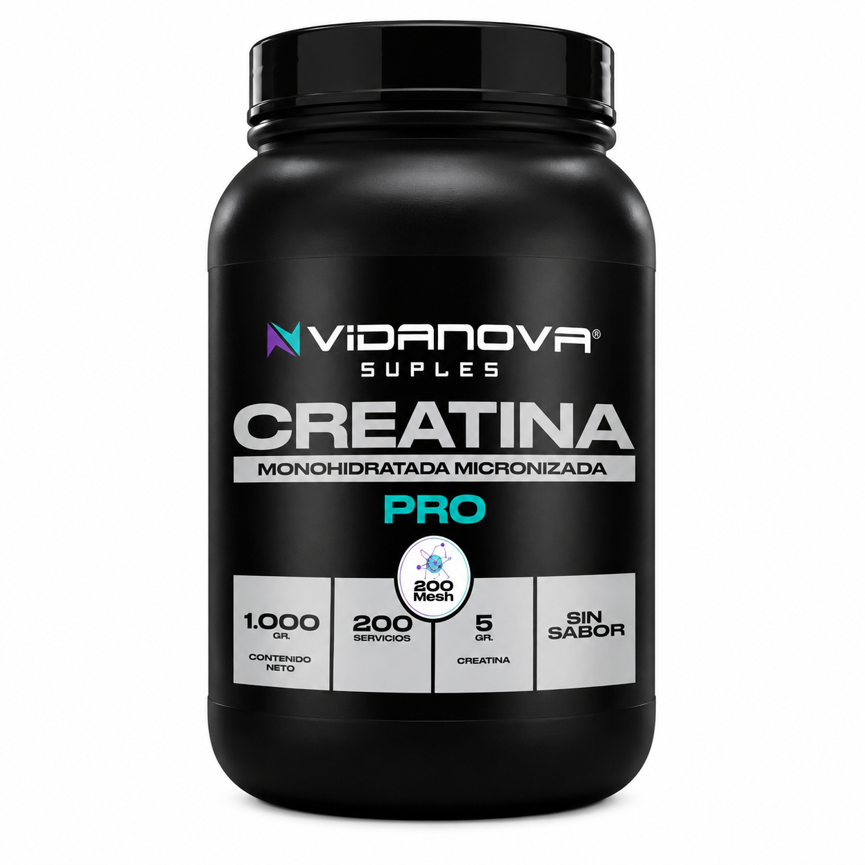 Creatina Monohidratada Micronizada 1Kg.
