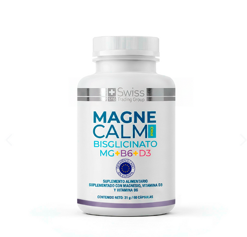 Magnesio Bisglicinato Vitaminas B6 D3