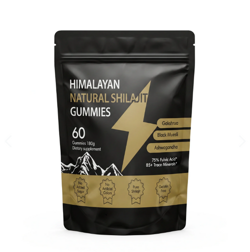Shilajit Himalayan 60 Gummies