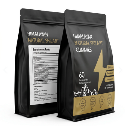 Shilajit Himalayan 60 Gummies