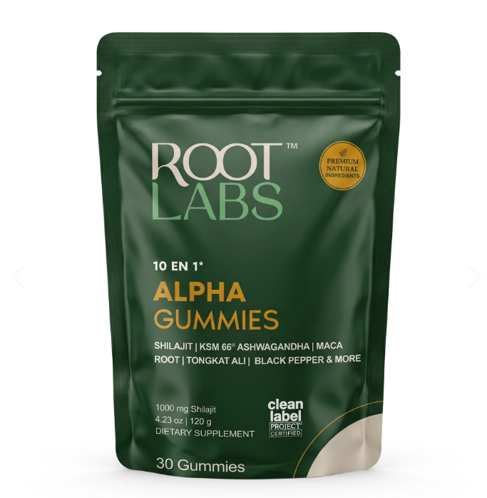 Alpha Gummies Root Labs 30 Gummies.