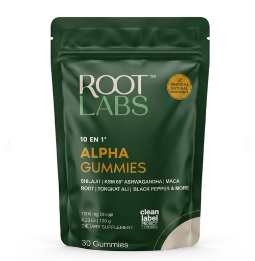 Alpha Gummies Root Labs 30 Gummies.