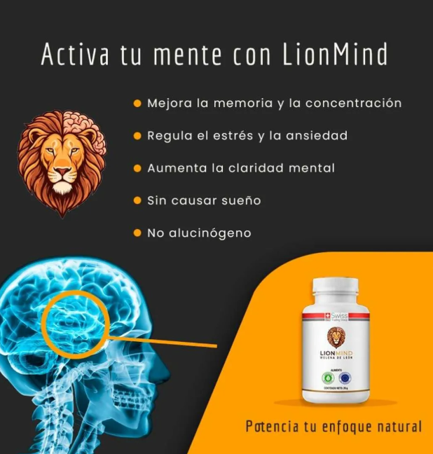 Melena León 60 cápsulas | Lion Mind