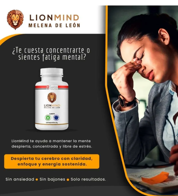 Melena León 60 cápsulas | Lion Mind