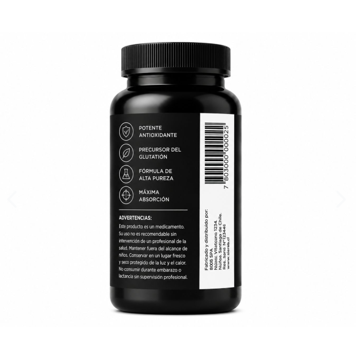 NAC Selerb 60 cápsulas | 600mg por cápsula.