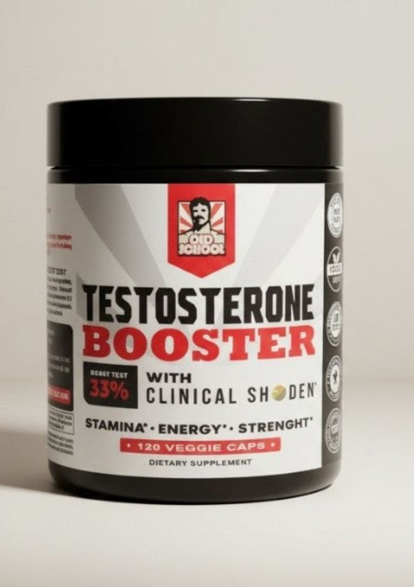 Testosterone Booster 120 Caps | Energía, Estamina y Rendimiento Masculino.