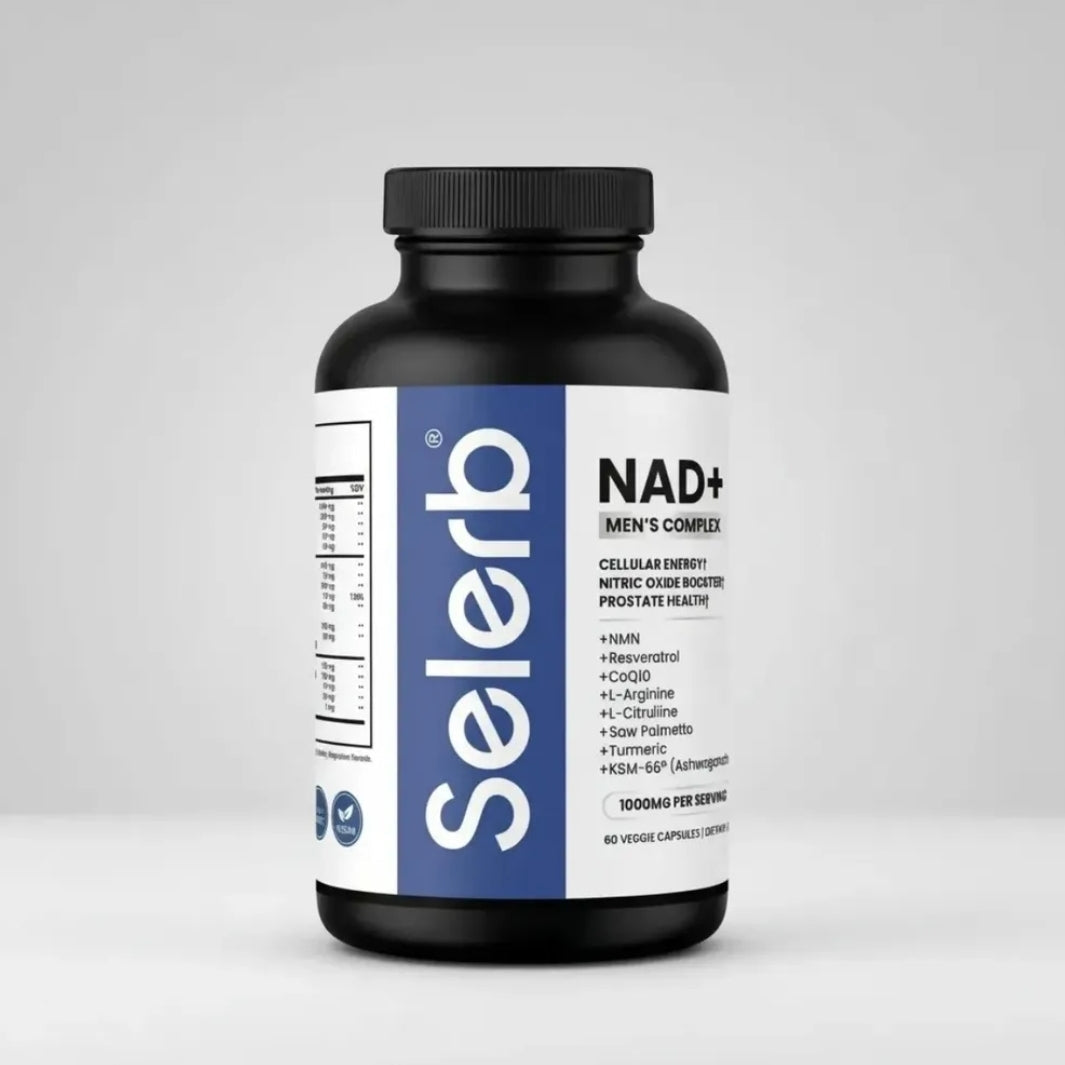 Selerb Nad+ Men´s complex. 60 cáp. | Vitalidad Masculina