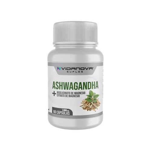 Ashwagandha + Magnesio | Tu fórmula de máxima potencia Anti-Estrés.